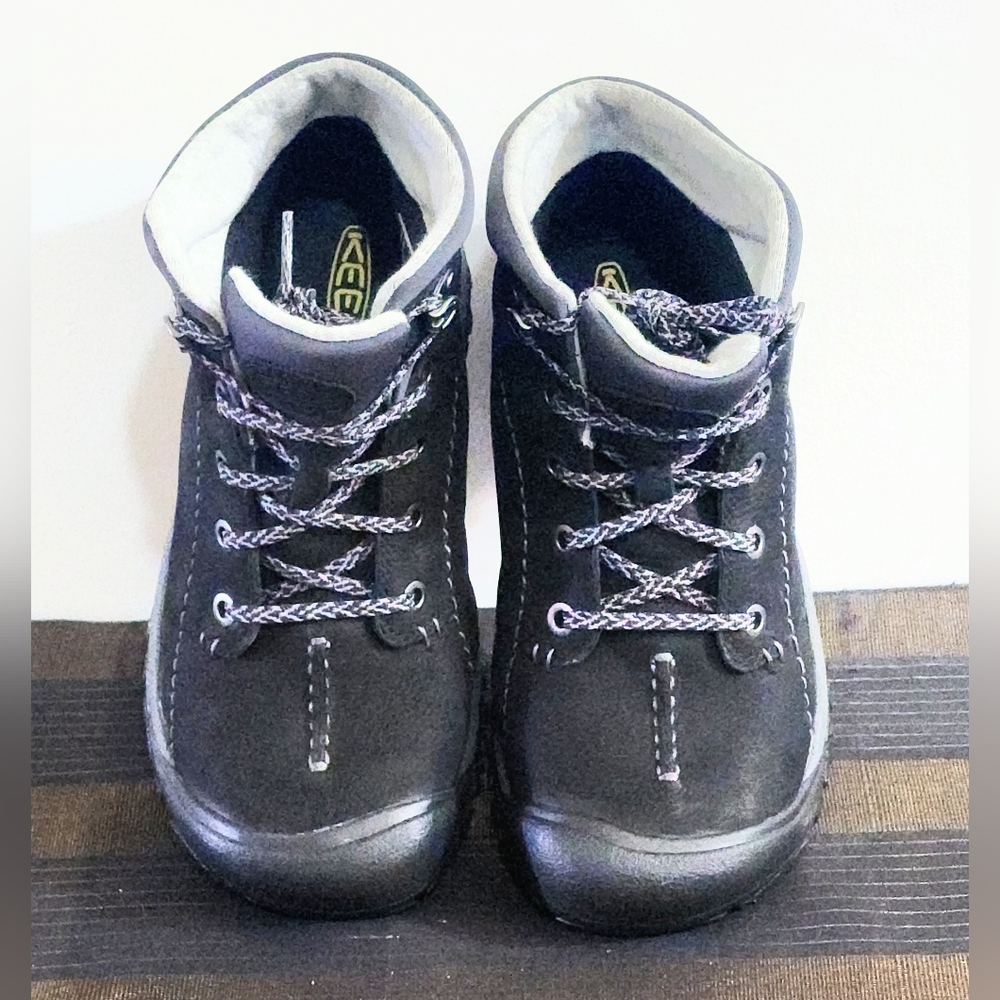 KEEN KACI size 5.5 Black HighTop Lace-up Winter Waterproof Insulated Boots - Picture 3 of 12